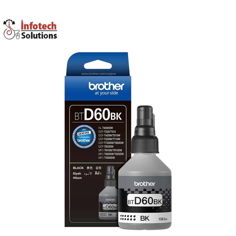 BROTHER INK BTD60BK - photo 1 of 3